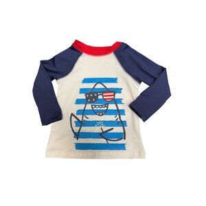Toddler Shark Graphic Long Sleeve Shirt 18M By Cat & Jack